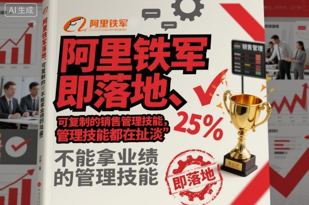 阿里铁军即落地、可复制的销售管理技能,不能拿业绩的管理技能都在扯淡-3YVIP资源库