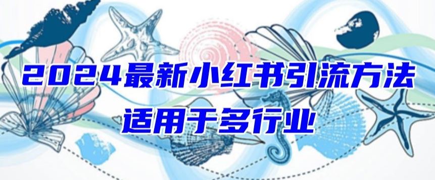 2024最新小红书引流，适用于任何行业，小白也可以轻松的打粉【揭秘】-3YVIP资源库