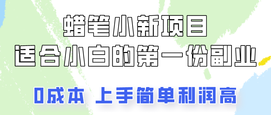 蜡笔小新项目拆解，0投入，0成本，小白一个月也能多赚3000+-3YVIP资源库