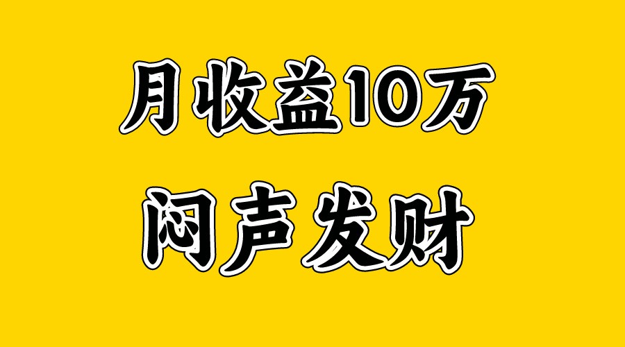 月入10万+，大家利用好马上到来的暑假两个月，打个翻身仗-3YVIP资源库
