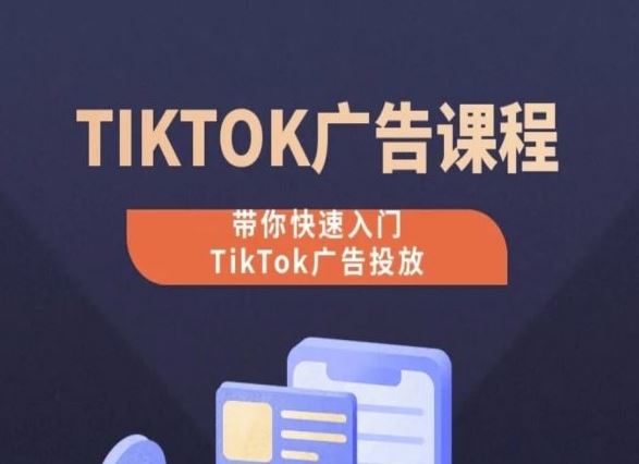 TikTok广告投放课程，从0-1实操课，带你快速入门TikTok广告投放-3YVIP资源库