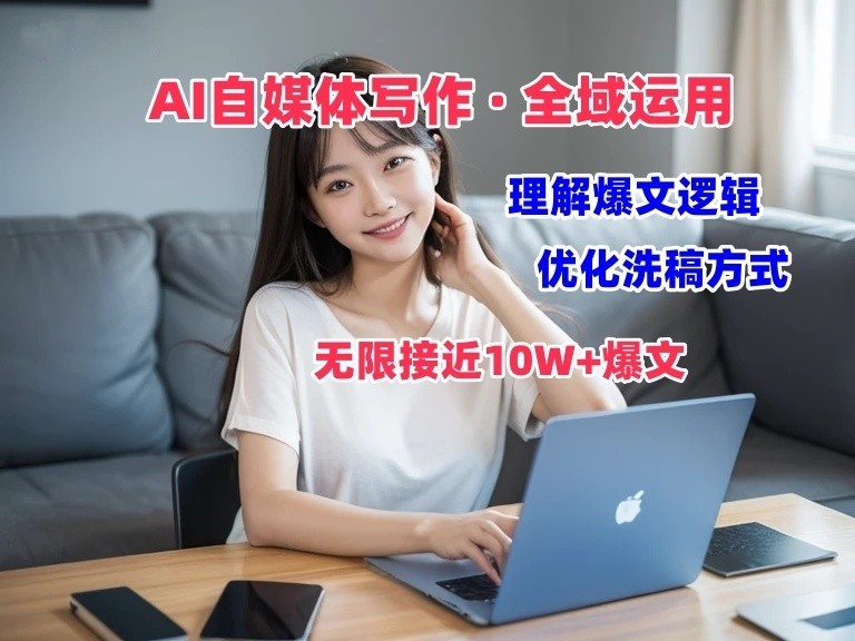 AI自媒体写作 → 价值变现，剖析爆文逻辑，无限接近10W+爆文体验课-3YVIP资源库