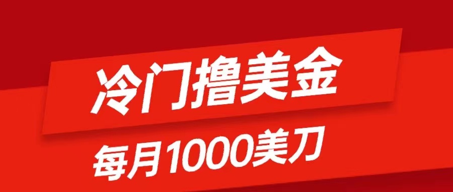 （8299期）冷门撸美金项目：只需无脑发帖子，每月1000刀，小白轻松掌握-3YVIP资源库
