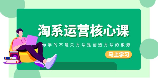 （8392期）淘系-运营核心课，你学的不是只方法是创造方法的根源（190节课）-3YVIP资源库