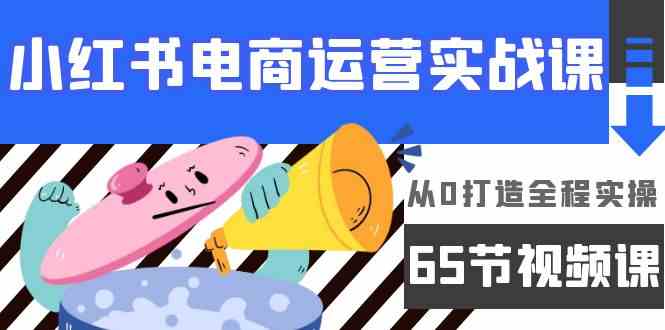 （9724期）小红书电商运营实战课，​从0打造全程实操（65节视频课）-3YVIP资源库