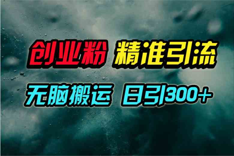 （9875期）视频号纯搬运日引300+创业粉教程！-3YVIP资源库