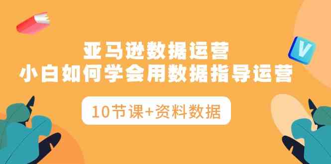（10158期）亚马逊数据运营，小白如何学会用数据指导运营（10节课+资料数据）-3YVIP资源库