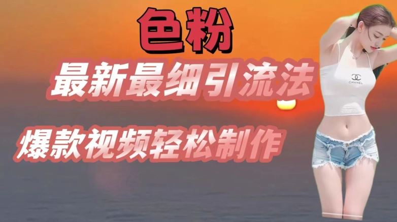 se粉最新最细引流法，七天螺旋起号法，爆款视频轻松制作【揭秘】-3YVIP资源库