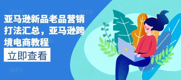亚马逊新品老品营销打法汇总，亚马逊跨境电商教程-3YVIP资源库