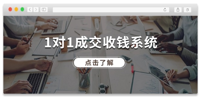 （11936期）1对1成交 收钱系统，十年专注于引流和成交，全网130万+粉丝-3YVIP资源库