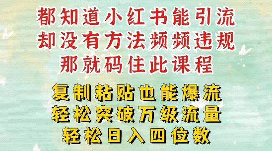 小红书靠复制粘贴一周突破万级流量池干货，以减肥为例，每天稳定引流变现四位数【揭秘】-3YVIP资源库