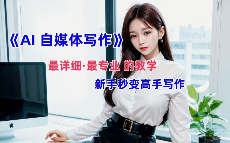 AI自媒体文章创作全网最详细教程，新手秒变写作高手，多方位发展-3YVIP资源库