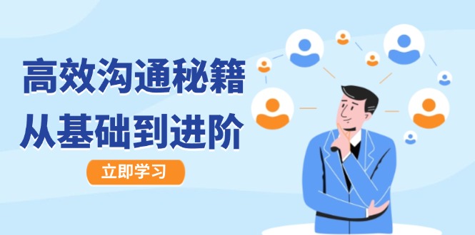 （12754期）高效沟通秘籍：成长有方向，从基础到进阶，图文音频一应俱全-3YVIP资源库