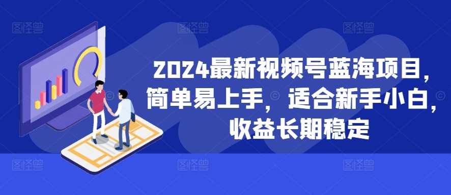 2024最新视频号蓝海项目，简单易上手，适合新手小白，收益长期稳定-3YVIP资源库