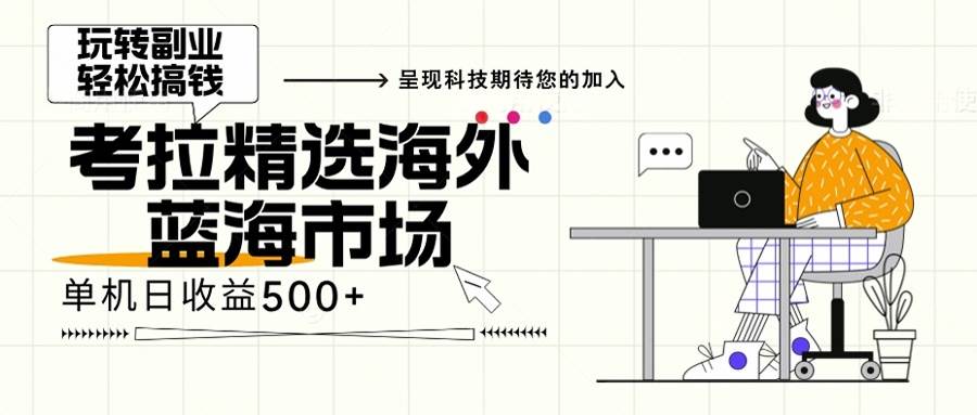 （13191期）海外全新空白市场，小白也可轻松上手，年底最后红利-3YVIP资源库