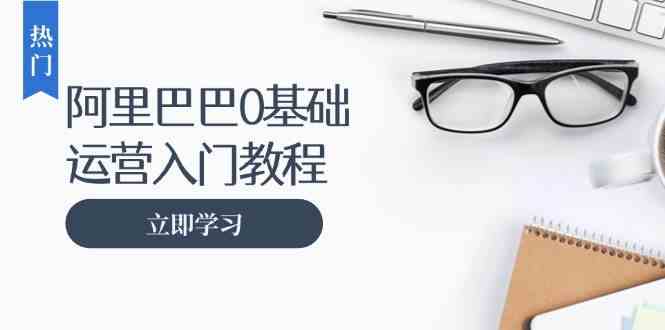 阿里巴巴运营零基础入门教程：涵盖开店、运营、推广，快速成为电商高手-3YVIP资源库