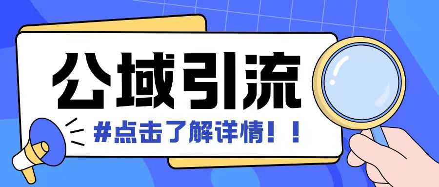 全公域平台，引流创业粉自热模版玩法，号称日引500+创业粉可矩阵操作-3YVIP资源库