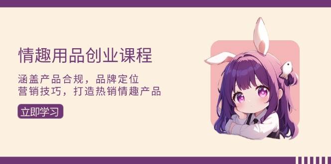 （13682期）情趣用品创业课程：涵盖产品合规，品牌定位，营销技巧，打造热销情趣产品-3YVIP资源库