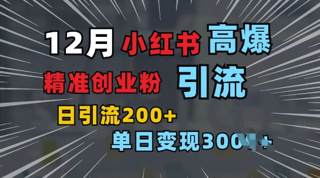 小红书一张图片“引爆”创业粉，单日+200+精准创业粉 可筛选付费意识创业粉【揭秘】-3YVIP资源库