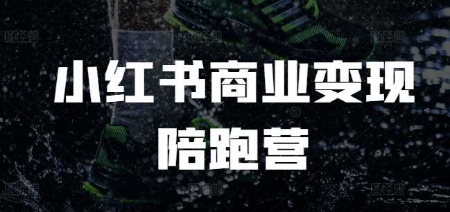 小红书商业变现陪跑营，小红书电商教程-3YVIP资源库