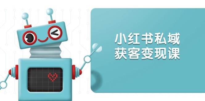 （13955期）小红书私域获客变现：账号设置/内容创作/规则解读/投放策略/获客技巧等-3YVIP资源库