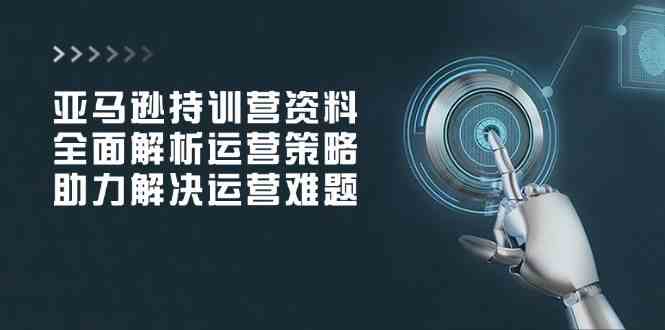 亚马逊持训营资料，全面解析运营策略，助力解决运营难题-3YVIP资源库