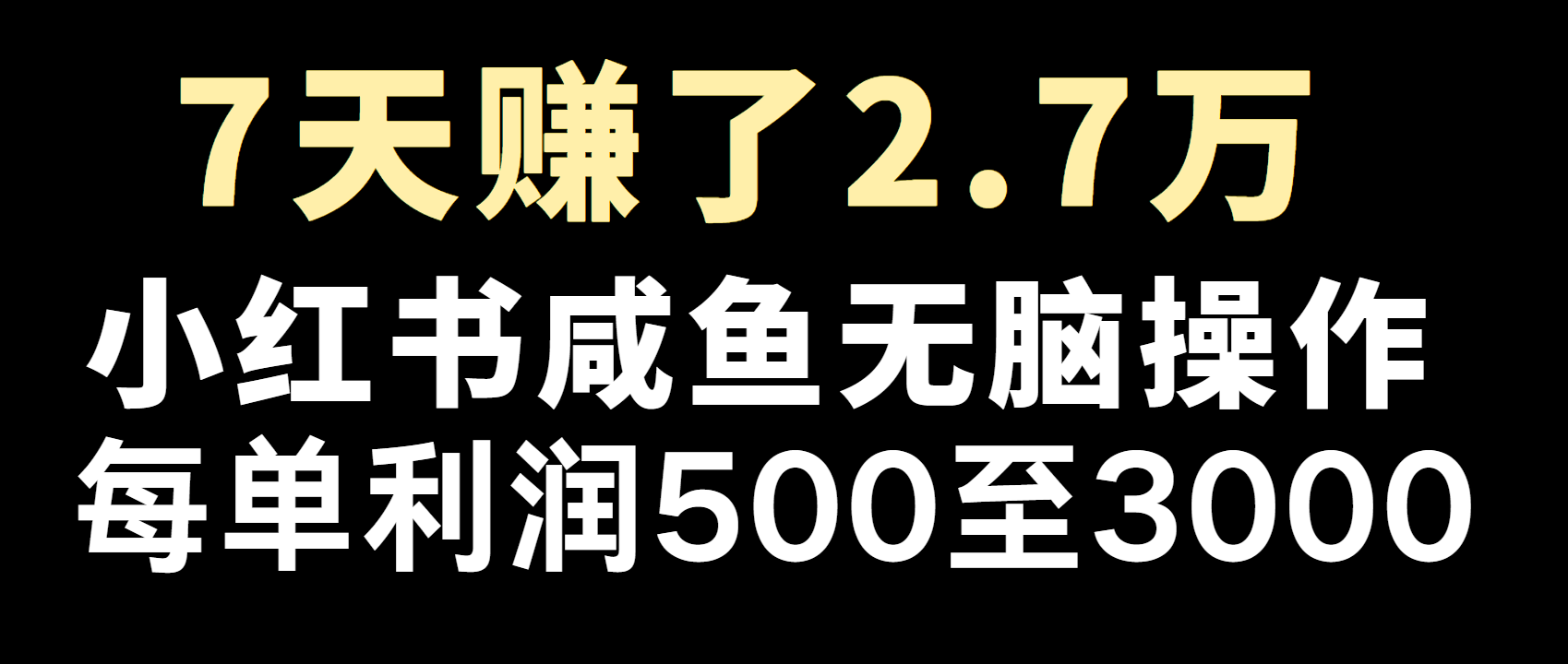 全网首发，7天赚了2.6万，2025利润超级高！-3YVIP资源库