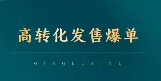 高转化发售爆单，引爆私域成交，打破运营全链-3YVIP资源库