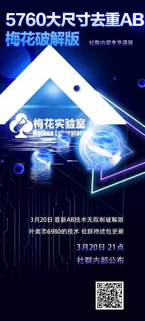 视频号连怼玩法-5760大尺寸去重AB技术-梅花实验室社群专享-3YVIP资源库