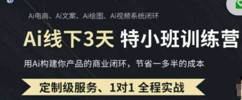 AI实操培训第20-21期线下，0基础保姆级教程，3月最新整理，企业获客、降本增效、打造超级个体-3YVIP资源库