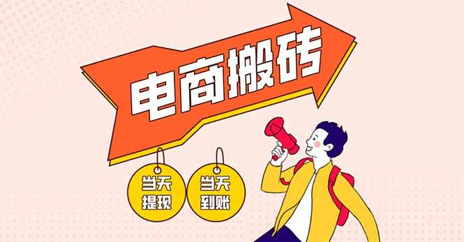 （14310期）电商搬砖项目，单机日收益300+，非常暴力，小白上手就会-3YVIP资源库