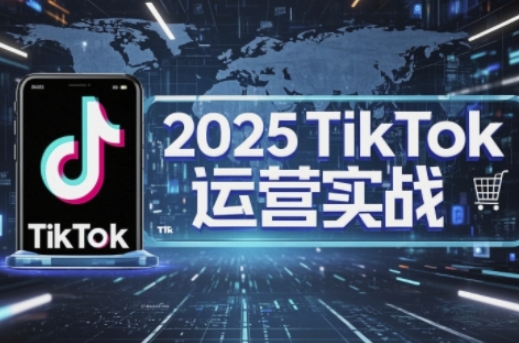 2025TikTok电商运营，掌握TikTok店铺运营核心技巧，实现低成本高转化-3YVIP资源库