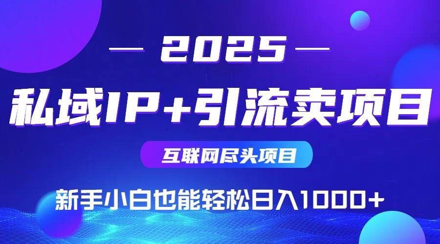（14613期）私域IP+卖项目，普通人小白也能轻松实现日入1000+-3YVIP资源库