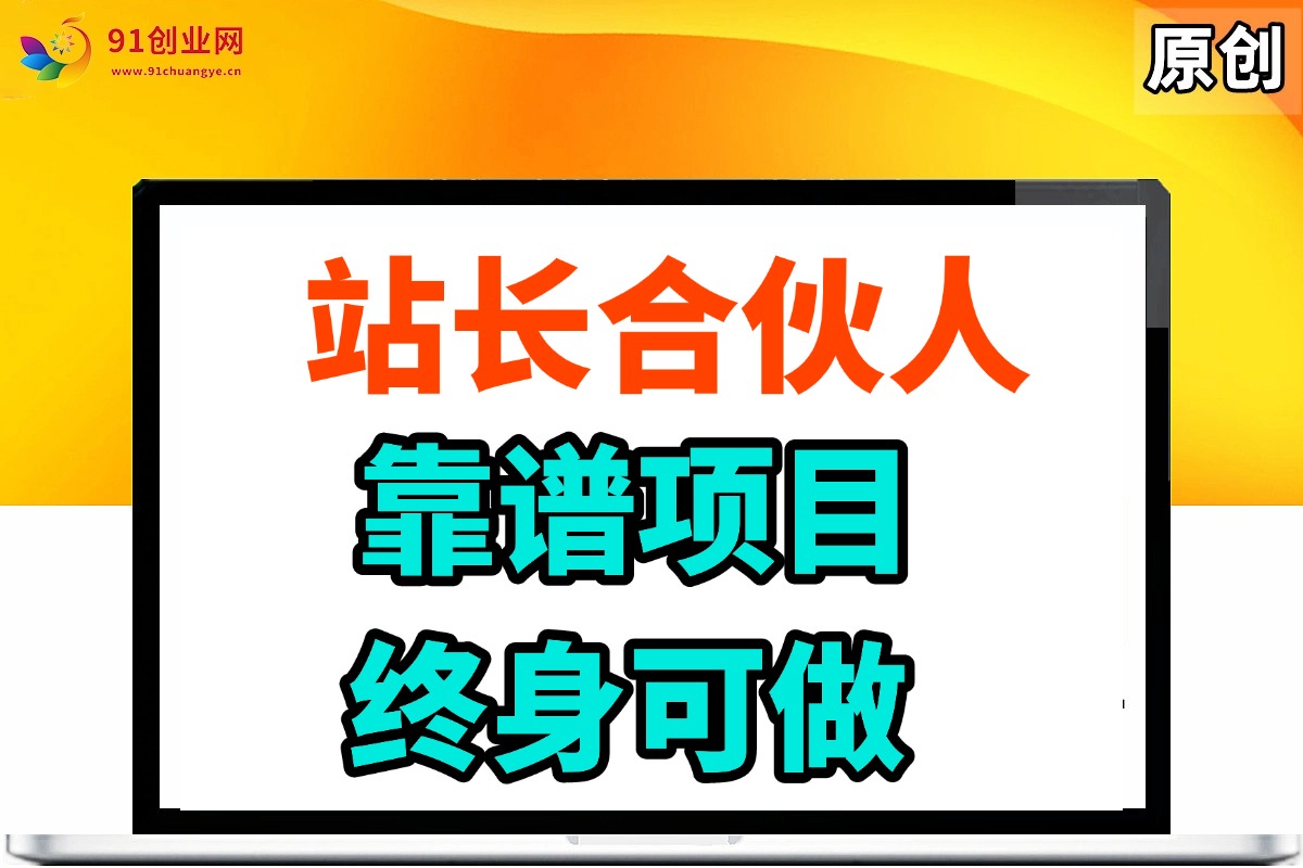 （14633期）站长合伙人，入门级运营教程，靠谱项目，终身可做，超低成本创业，终身利润。-3YVIP资源库