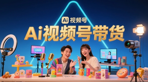 风口已至！AI视频号带货轻松月入过1W，99%的普通人却卡在内容制作门槛-3YVIP资源库