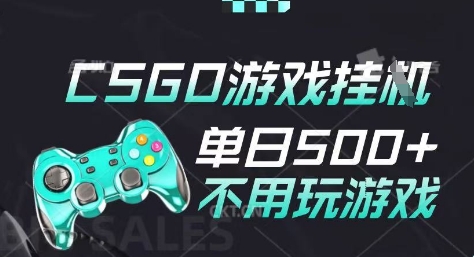 25年CSGO游戏搬砖，全自动挂G，不需要玩游戏，手机操作日入3张(不是汇率搬砖)【揭秘】-3YVIP资源库