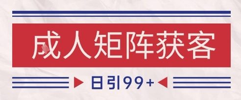 小红书某音橙人赛道引流获客，自热矩阵日引200+【揭秘】-3YVIP资源库