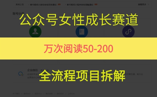 公众号女性赛道，最近爆火系列，条条作品阅读量10w+-3YVIP资源库