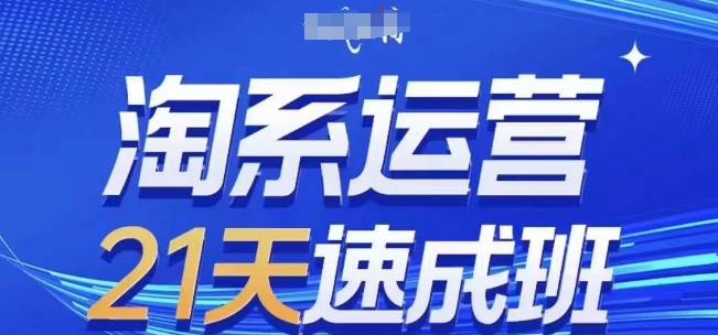 淘系运营21天速成班(更新25年6月)，0基础轻松搞定淘系运营，不做假把式-3YVIP资源库
