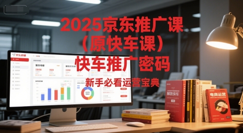 2025京东推广课（原快车课）解锁京东快车推广密码，新手必看运营宝典-3YVIP资源库