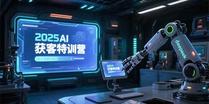 （15289期）2025AI获客特训营，AI图文视频全制作，deepseek工具实操教学-3YVIP资源库