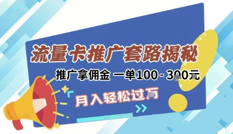 2025年外面卖1500的流量卡项目最新玩法，绿色无门槛对新手非常友好，日入3张+-3YVIP资源库