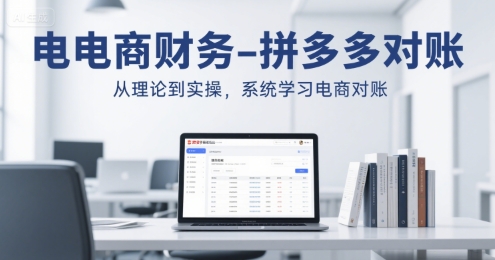 电商财务-拼多多对账，从理论到实操，系统学习电商对账-3YVIP资源库