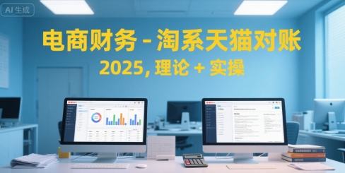 电商财务-淘系天猫对账2025，理论+实操-3YVIP资源库