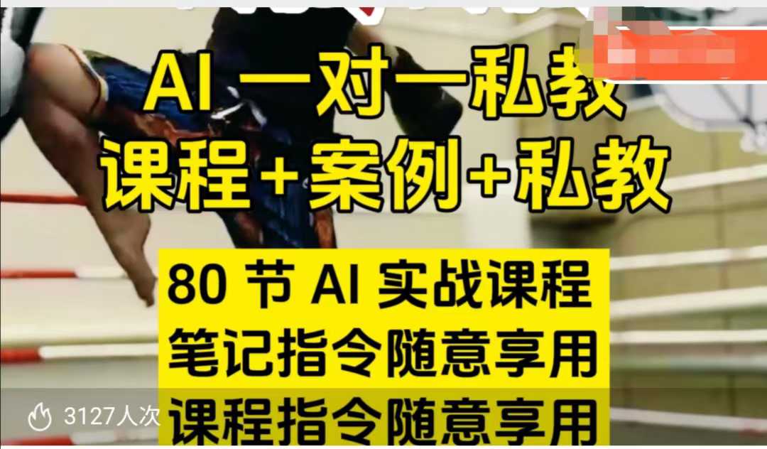 AI指令实战课，课程+案例，80节AI实战课程，笔记指令随意享用，课程指令随意享用（更新7月）-3YVIP资源库