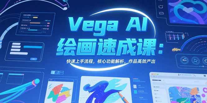 （15470期）Vega AI绘画速成课：快速上手流程，核心功能解析，作品高效产出-3YVIP资源库