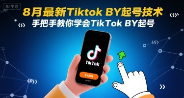 8月最新Tiktok搬运起号技术，手把手教你学会TikTok搬运起号-3YVIP资源库