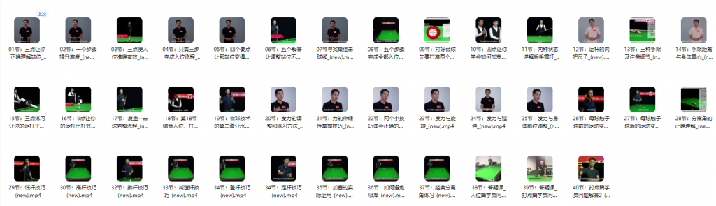 图片[2]-石家班石鑫老师台球教学视频（零基础-高手）-3YVIP资源库
