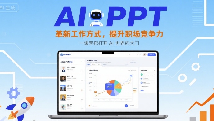 AI+PPT：革新工作方式，提升职场竞争力，一课带你打开 AI 世界的大门-3YVIP资源库
