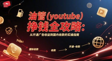 油管(youtube)挣钱全攻略：从开通广告收益到国内收款的实操指南（更新）-3YVIP资源库